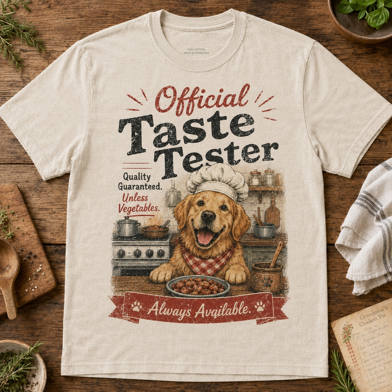 Unless It’s Vegetables Dog T-Shirt🥦