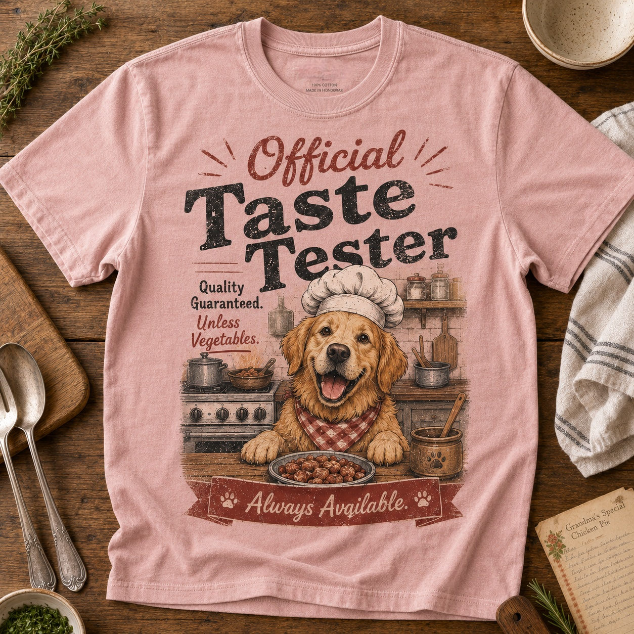 Unless It’s Vegetables Dog T-Shirt🥦