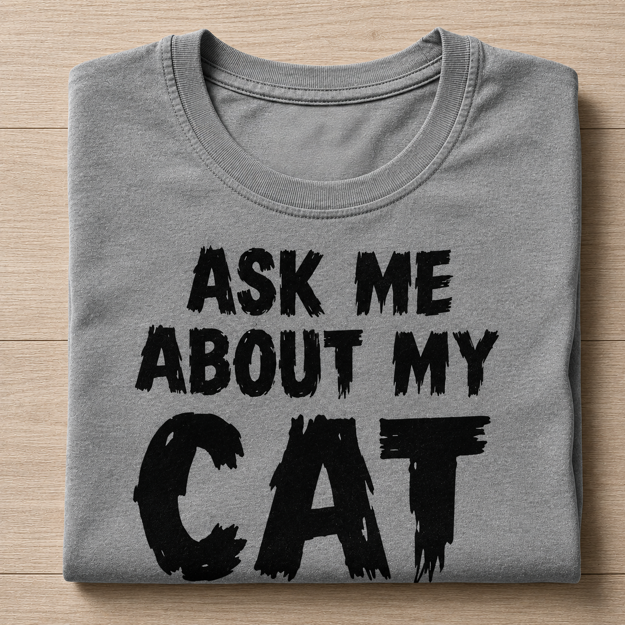 😹 Ask Me About My Cat T-Shirt