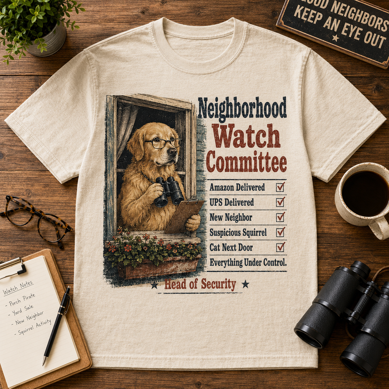  Neighborhood Watch Committee 👀🐶