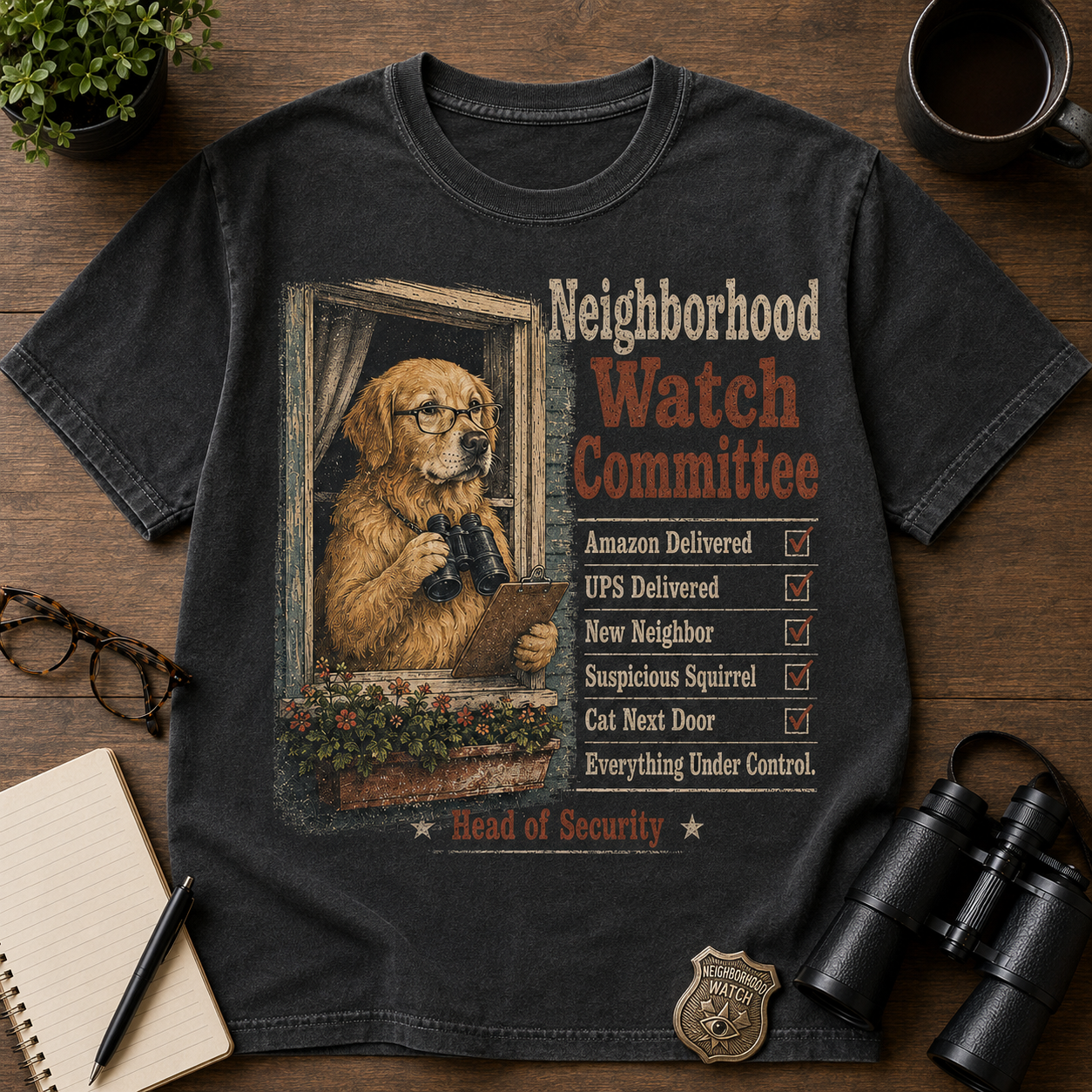  Neighborhood Watch Committee 👀🐶