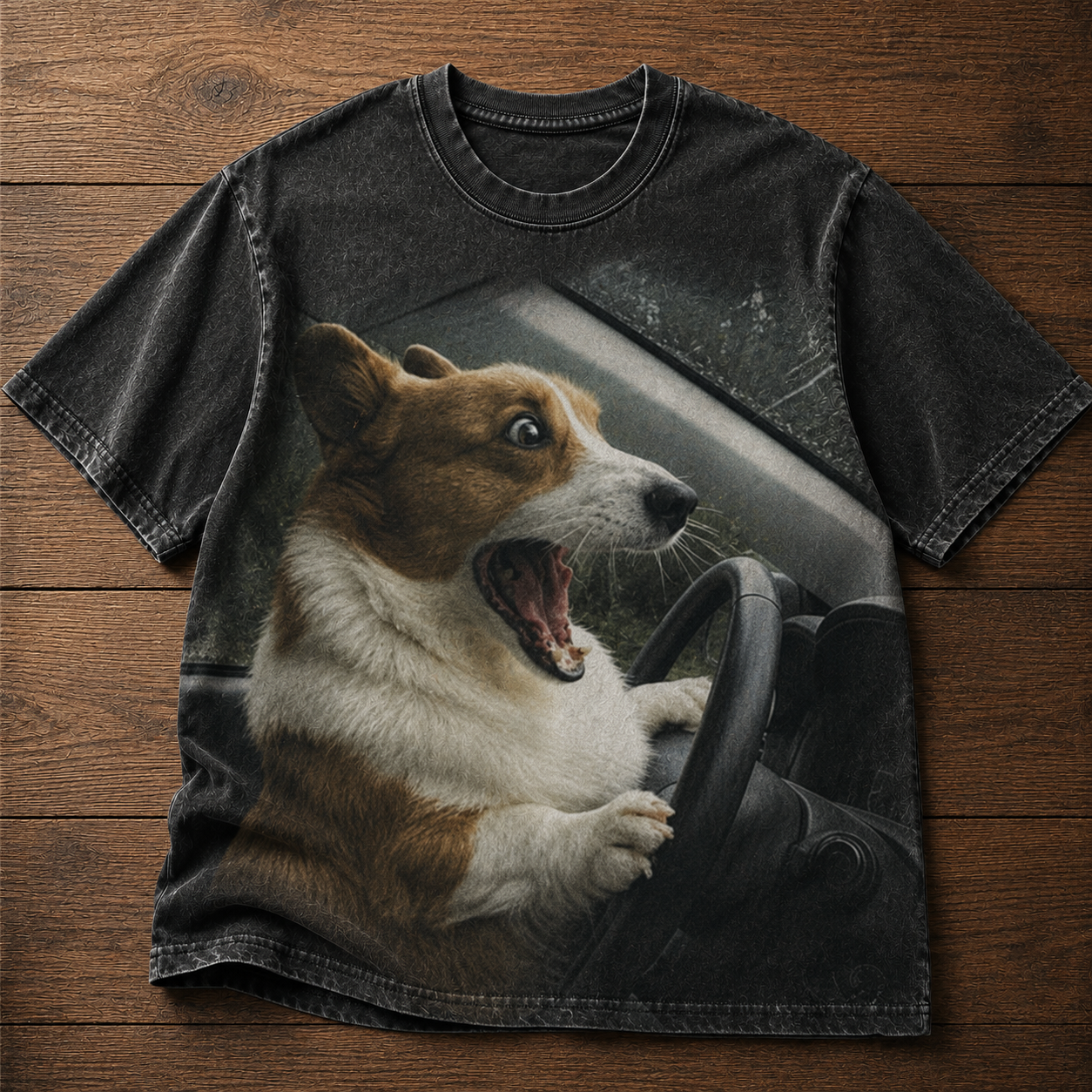 🐾 Professional Dog Driver Graphic T-Shirt