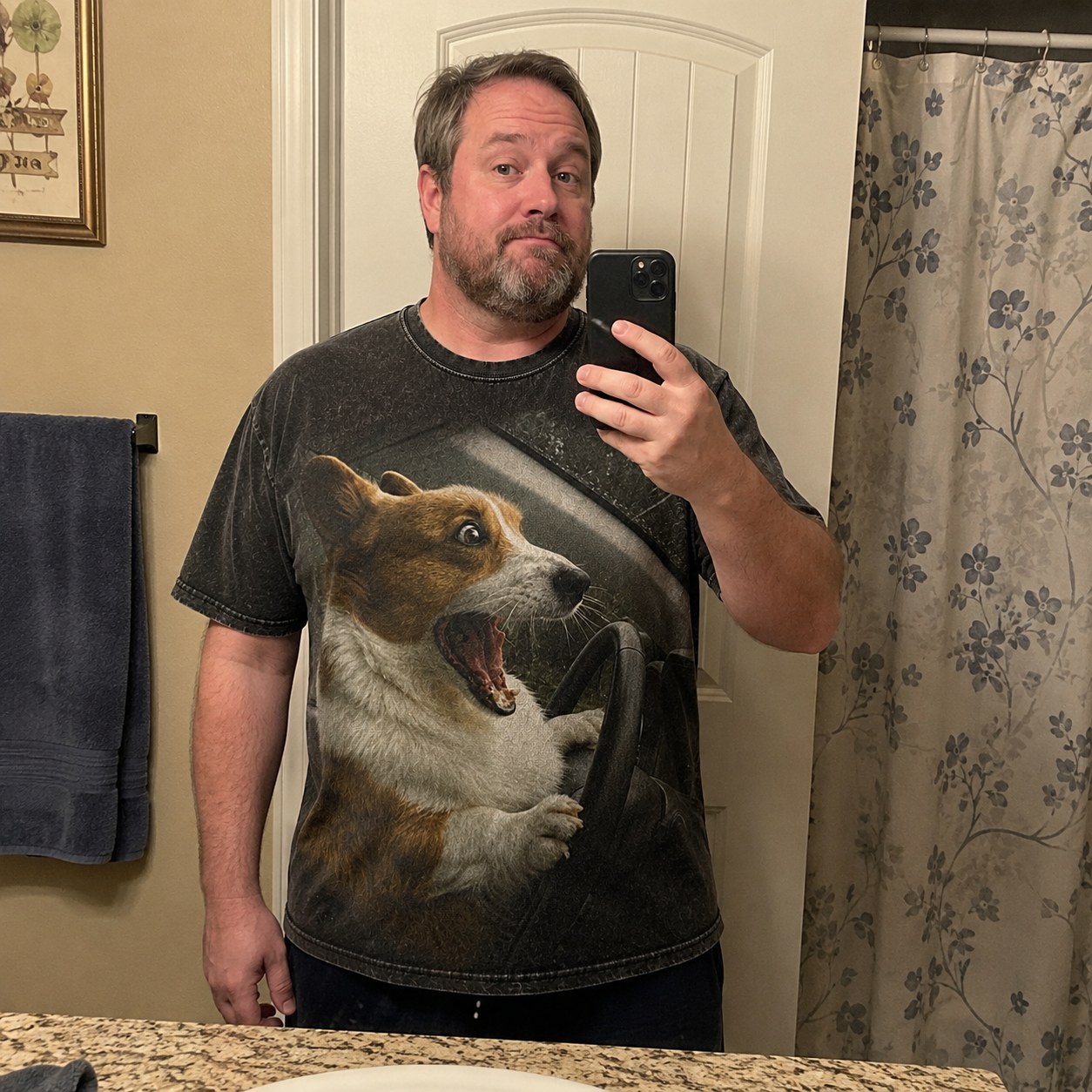 🐾 Professional Dog Driver Graphic T-Shirt