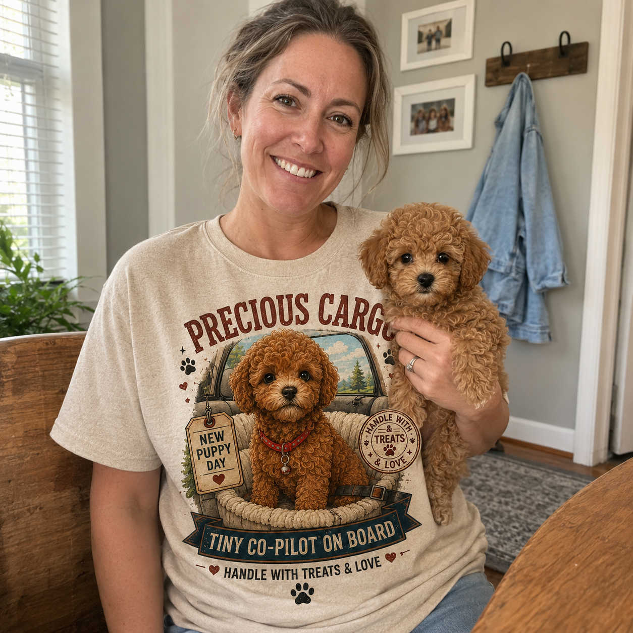 Precious Cargo Puppy Tee