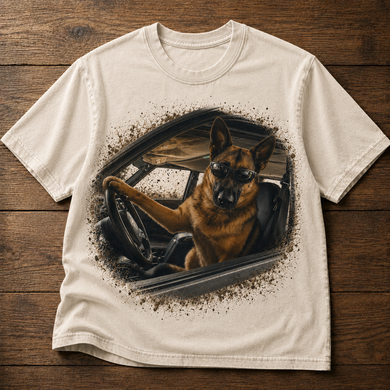 [Copy]🐾 Professional Dog Driver Graphic T-Shirt