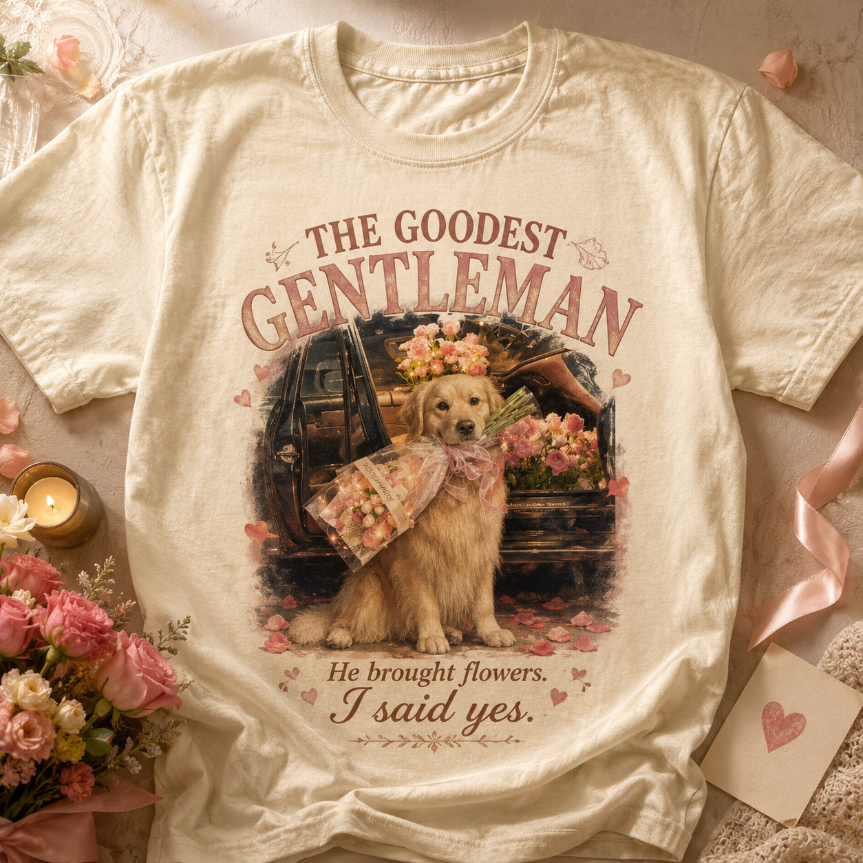 The Goodest Gentleman Tee🌹🐶