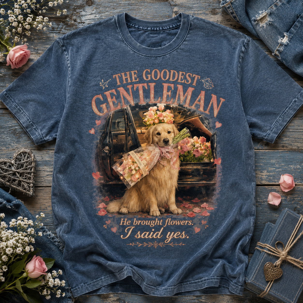 The Goodest Gentleman Tee🌹🐶