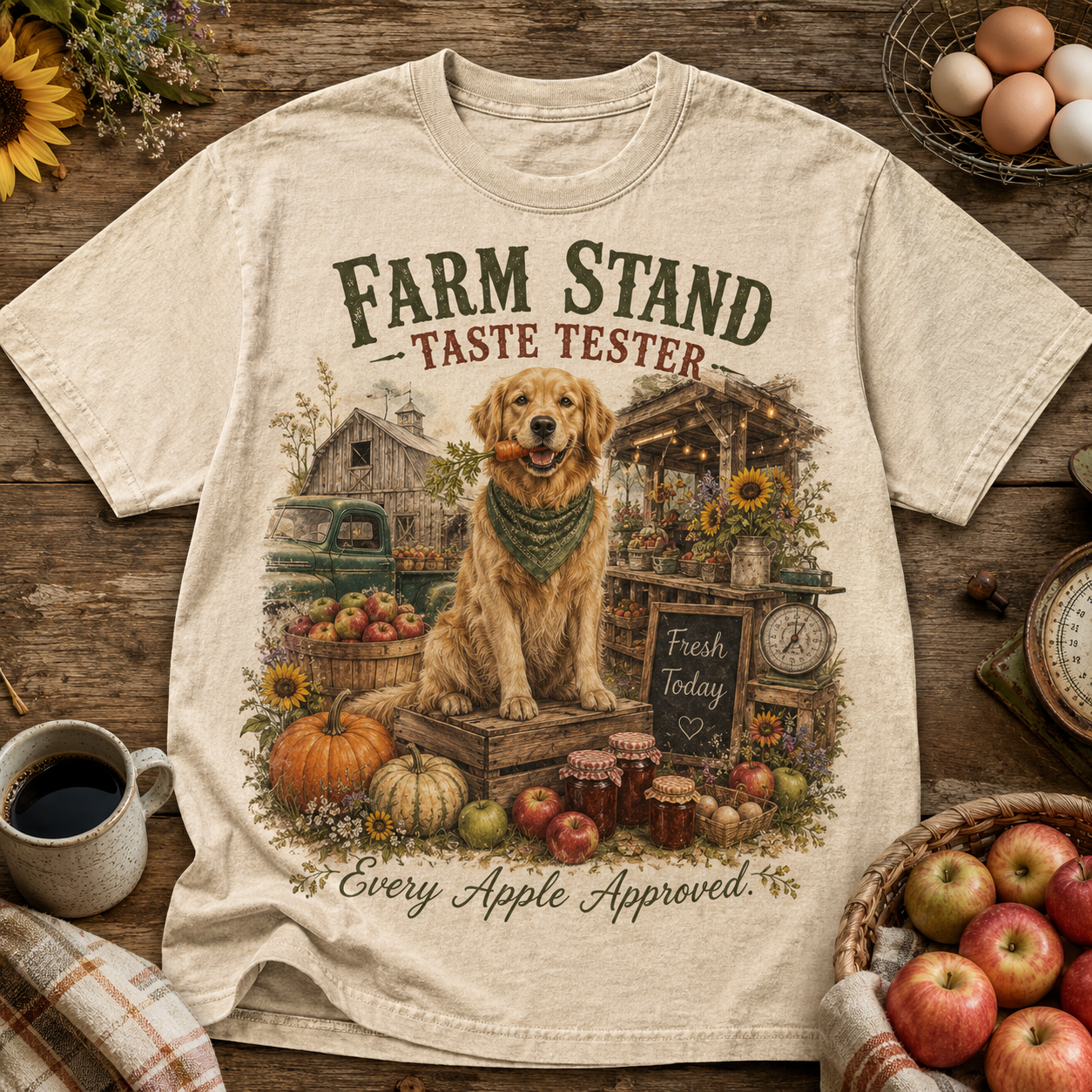 Official Farm Stand Taste Tester Tee🐶