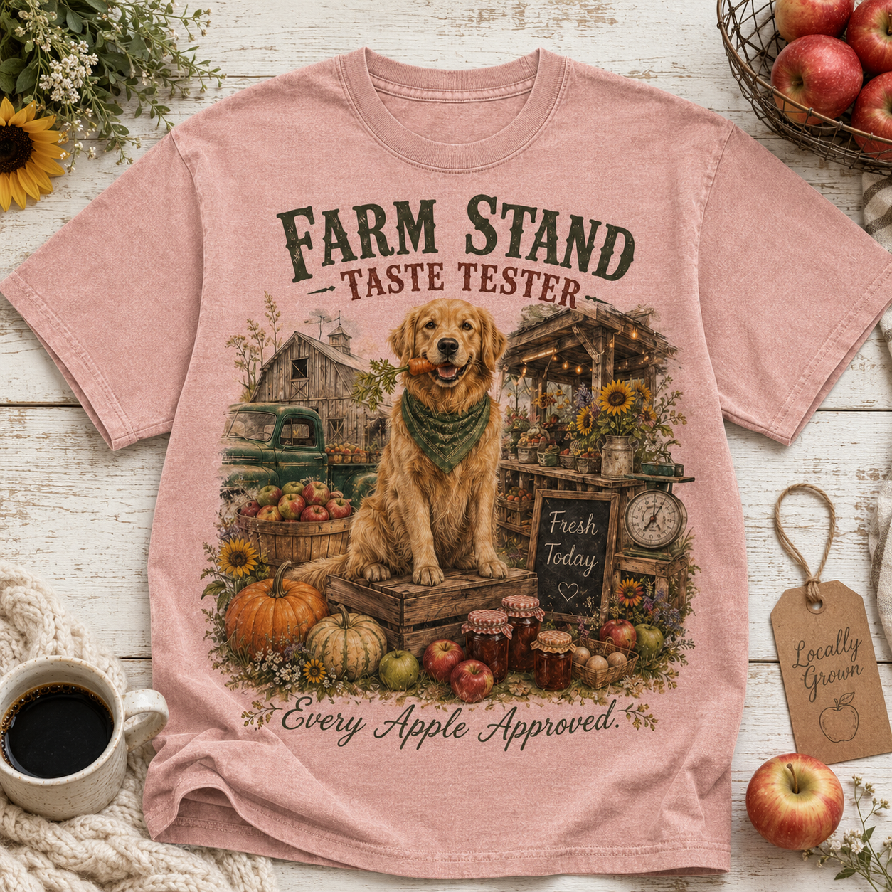 Official Farm Stand Taste Tester Tee🐶