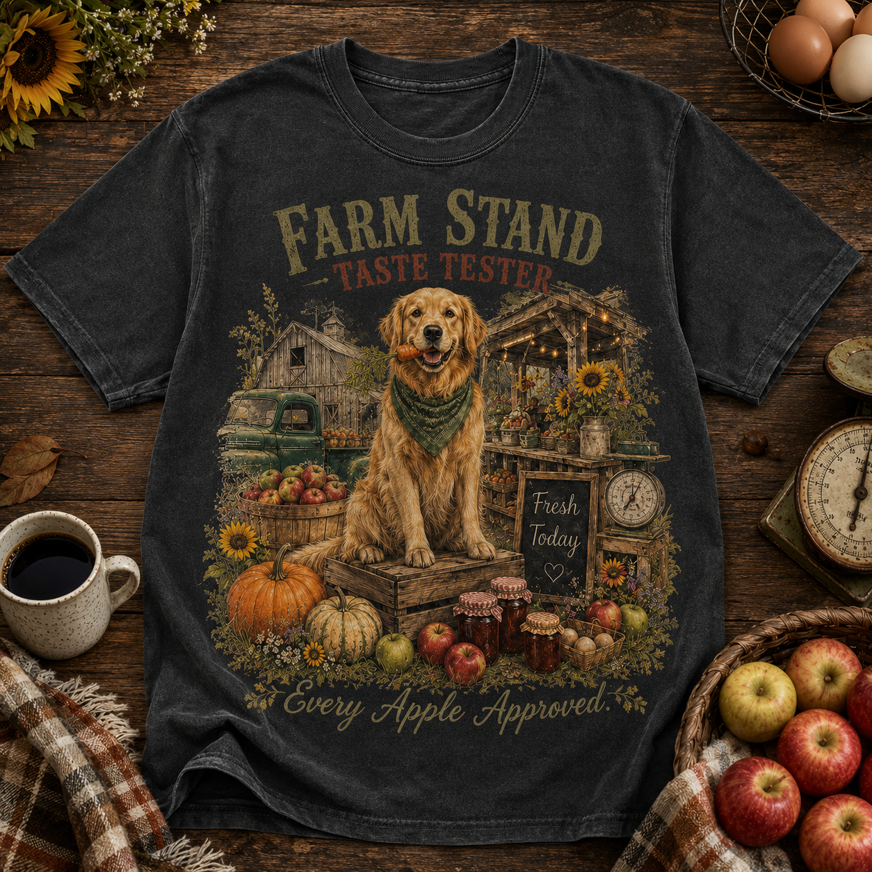 Official Farm Stand Taste Tester Tee🐶