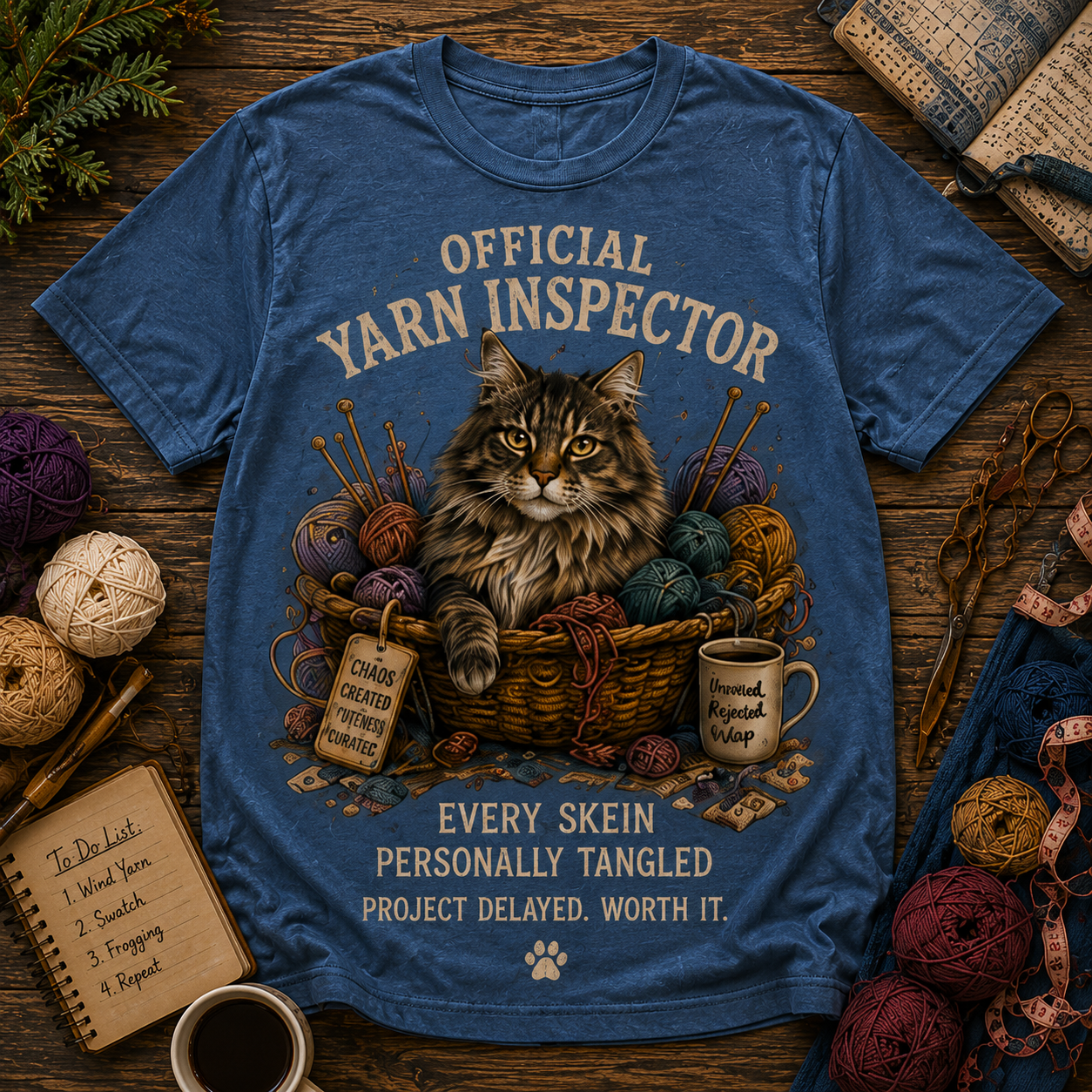 Project Delayed. Worth It Tee🐱