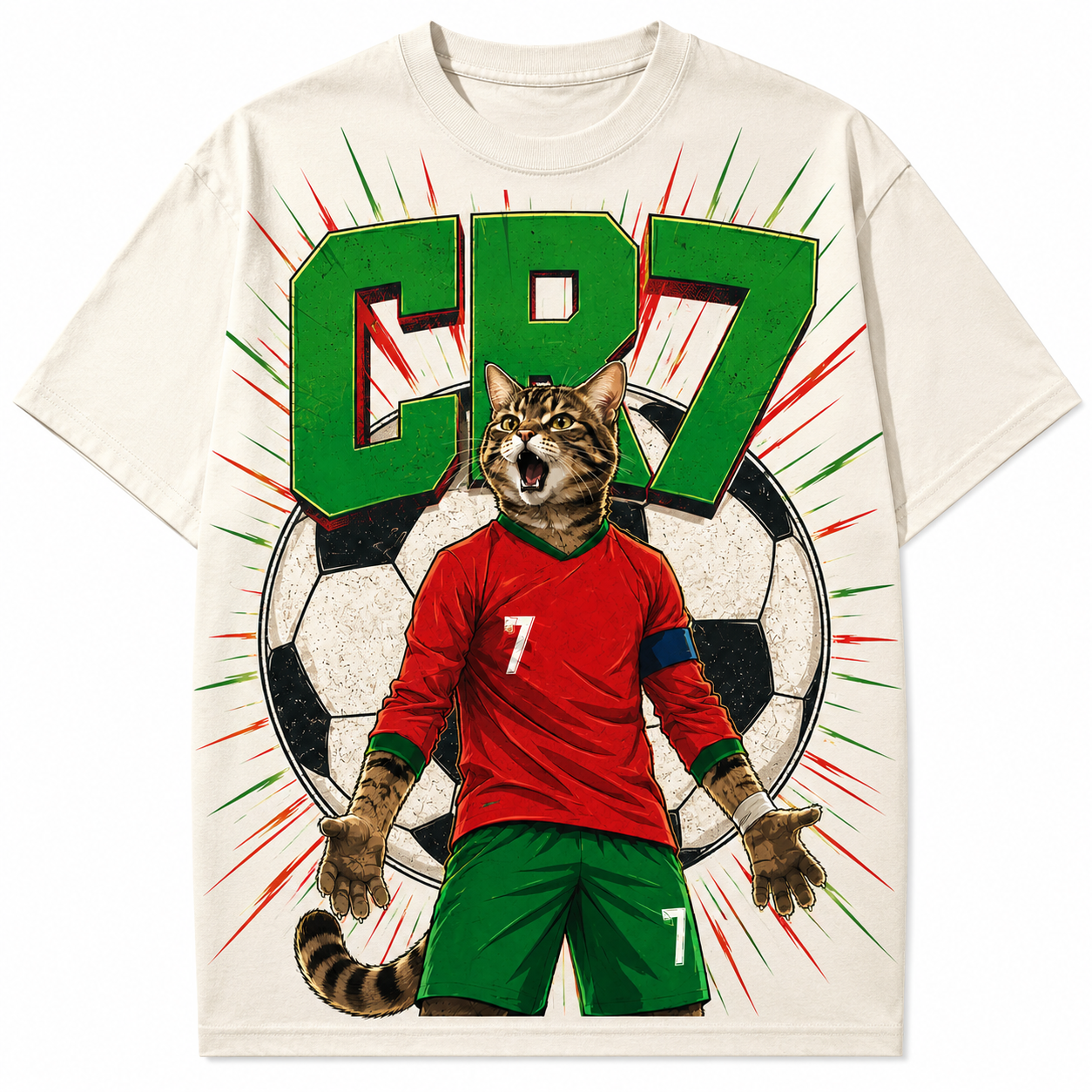 Legendary No.7 Cat T-Shirt