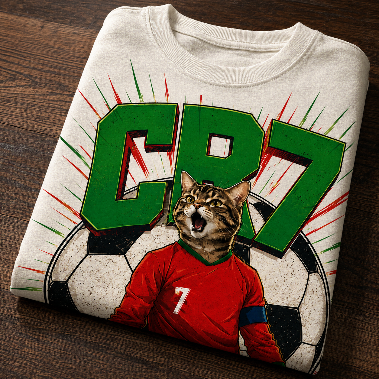 Legendary No.7 Cat T-Shirt