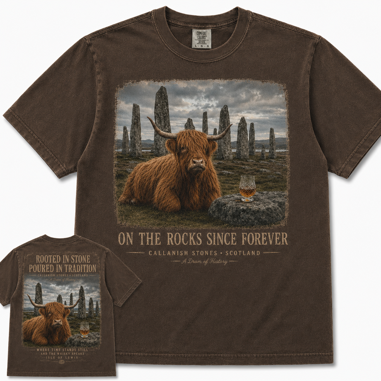 Highland Cow Scotch Tee