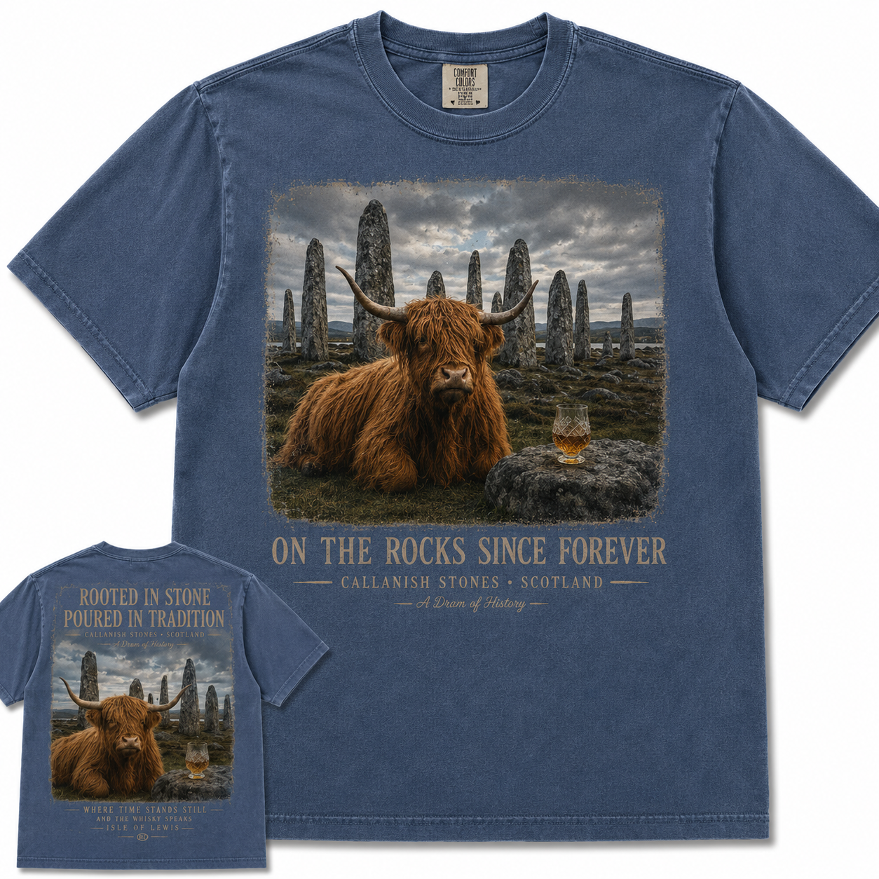 Highland Cow Scotch Tee
