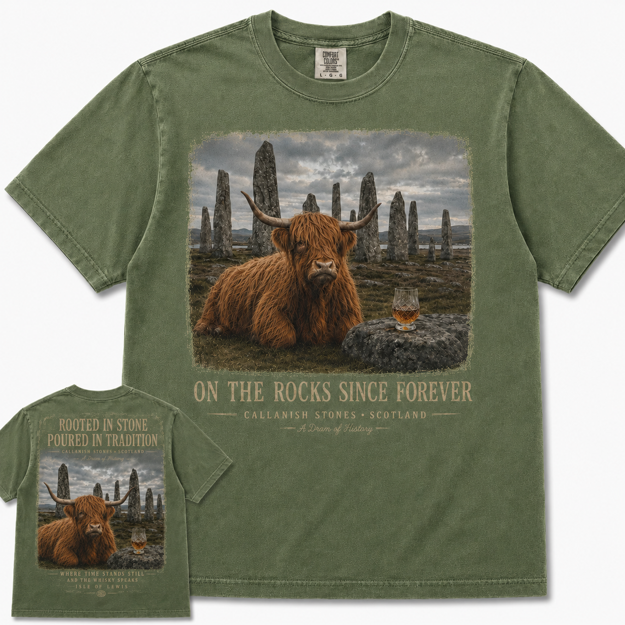 Highland Cow Scotch Tee