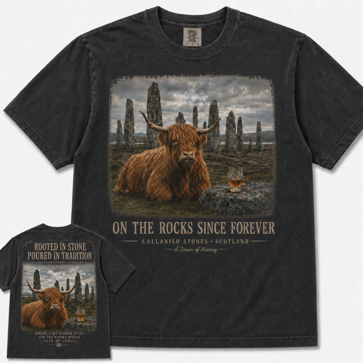 Highland Cow Scotch Tee