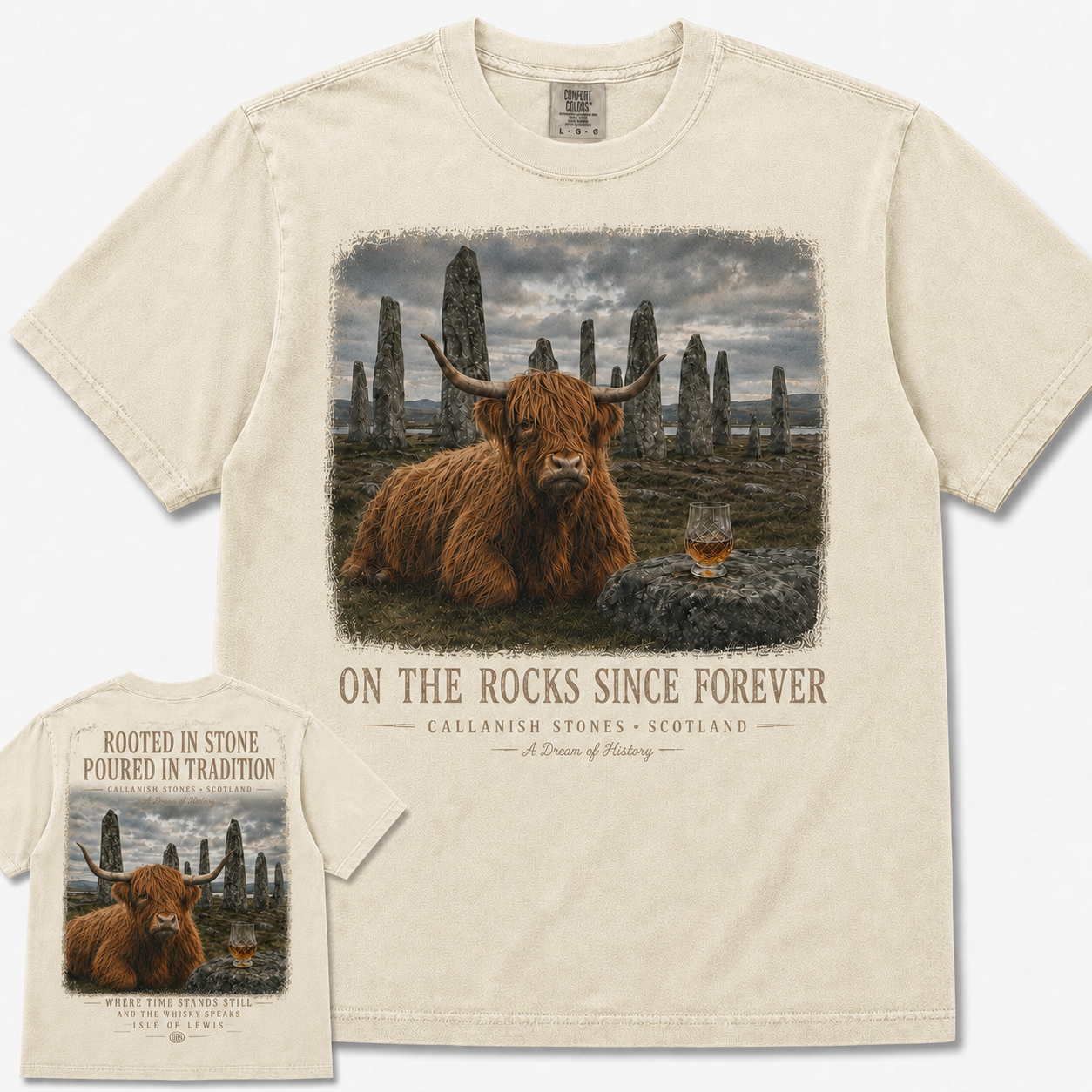 Highland Cow Scotch Tee
