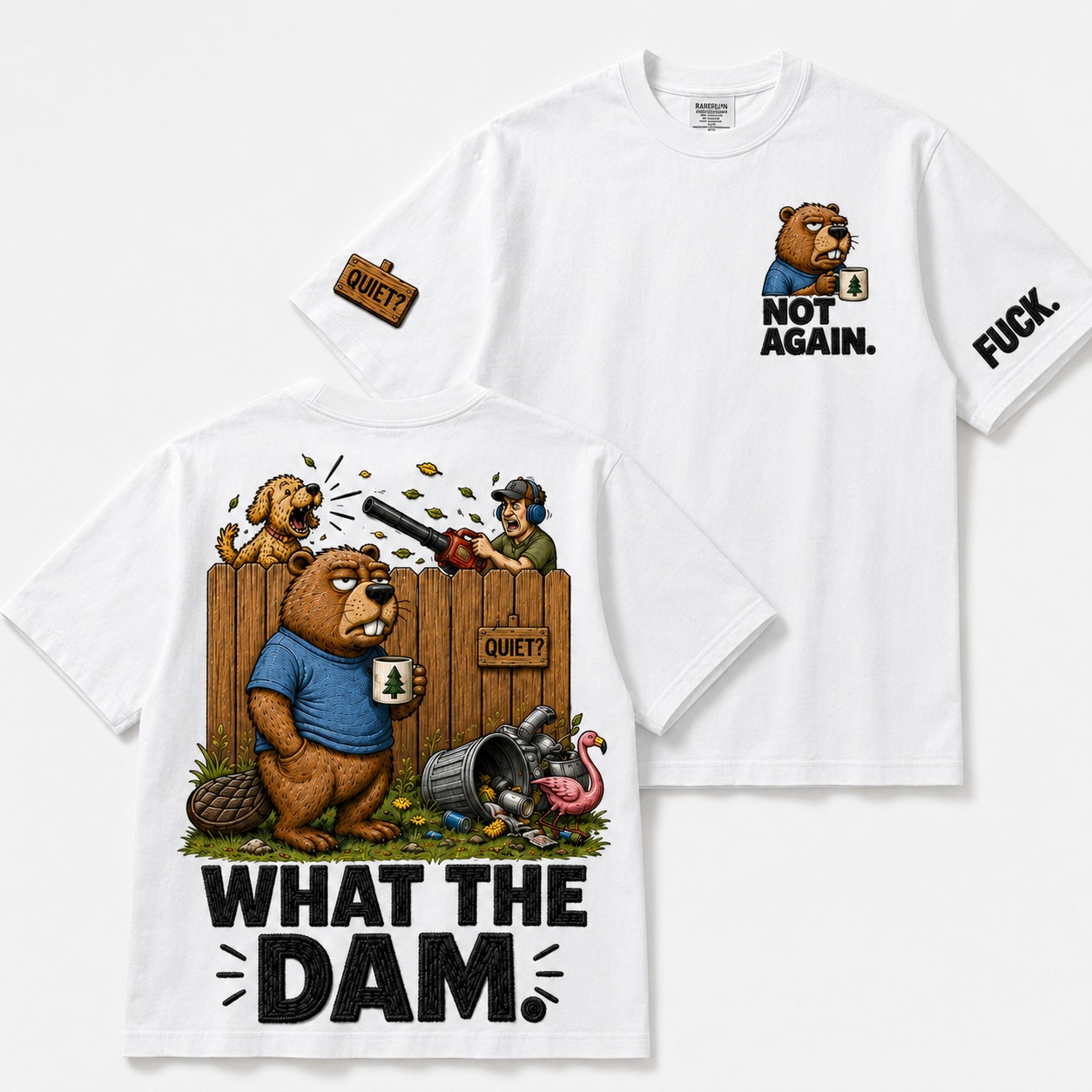 What the Dam Beaver Tee