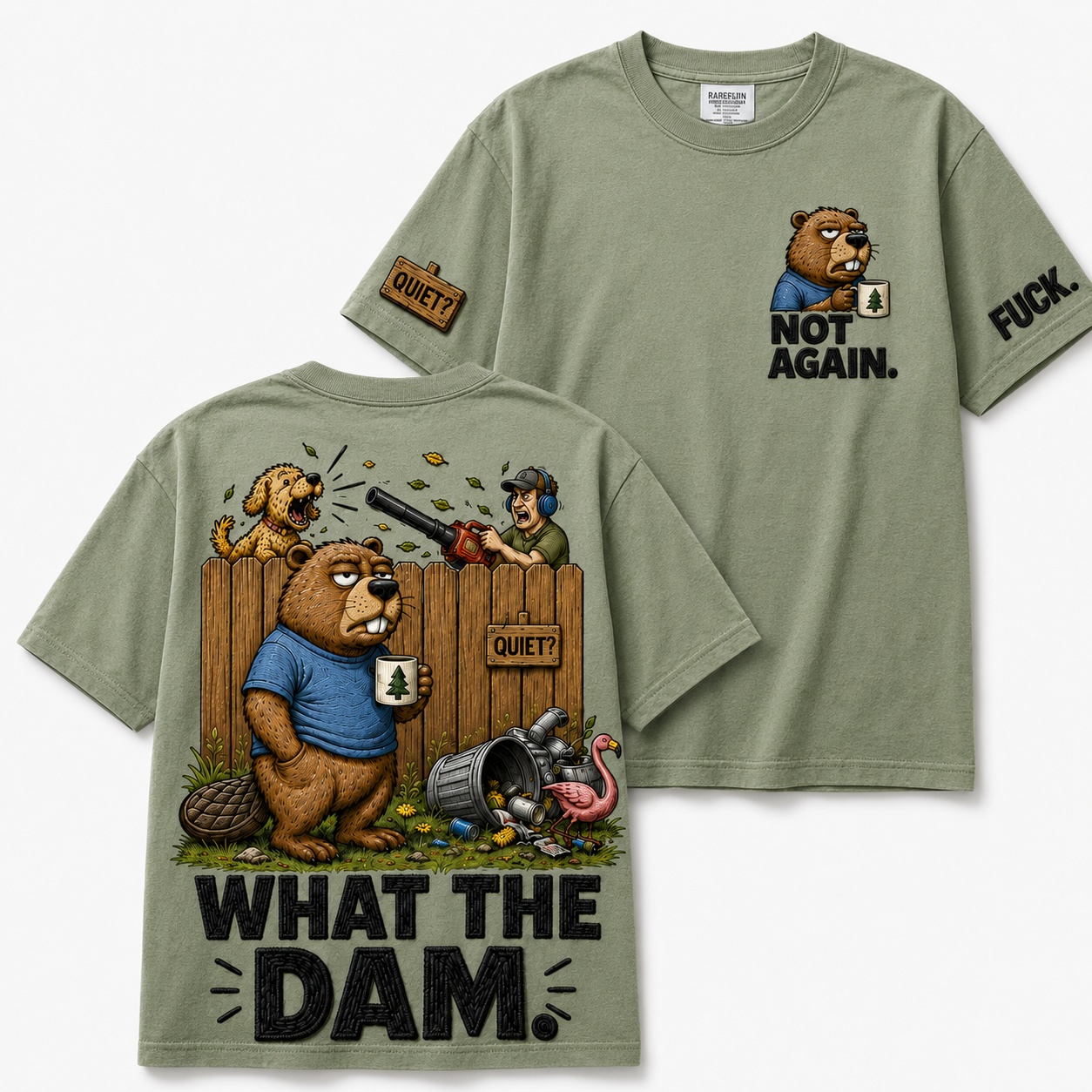 What the Dam Beaver Tee