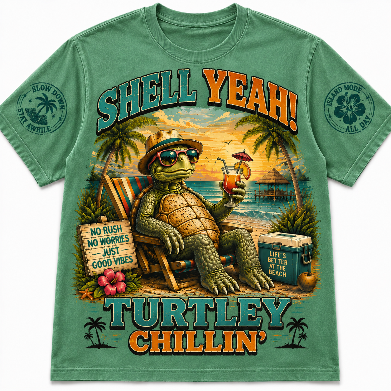 Turtley Chillin' Tee