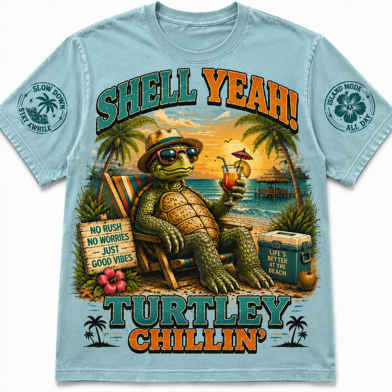 Turtley Chillin' Tee