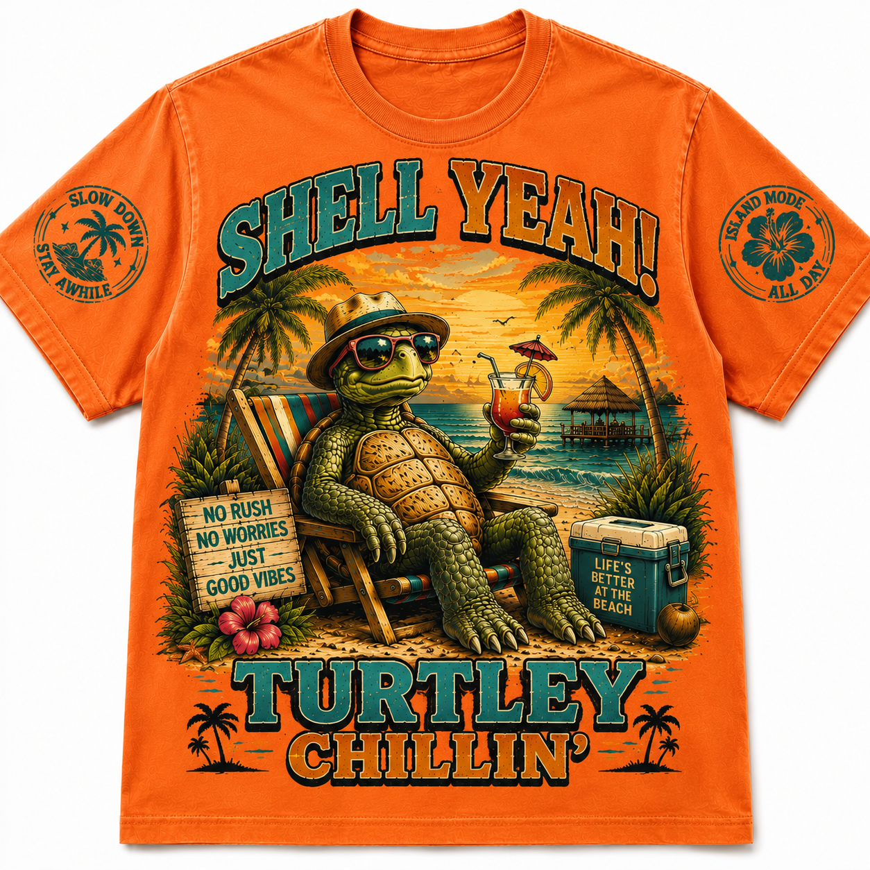 Turtley Chillin' Tee