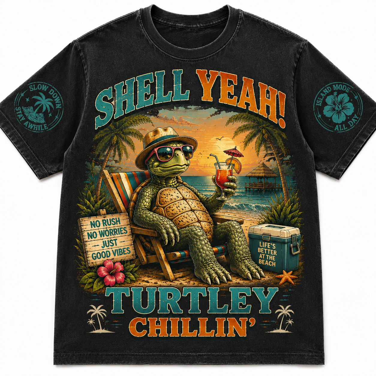 Turtley Chillin' Tee