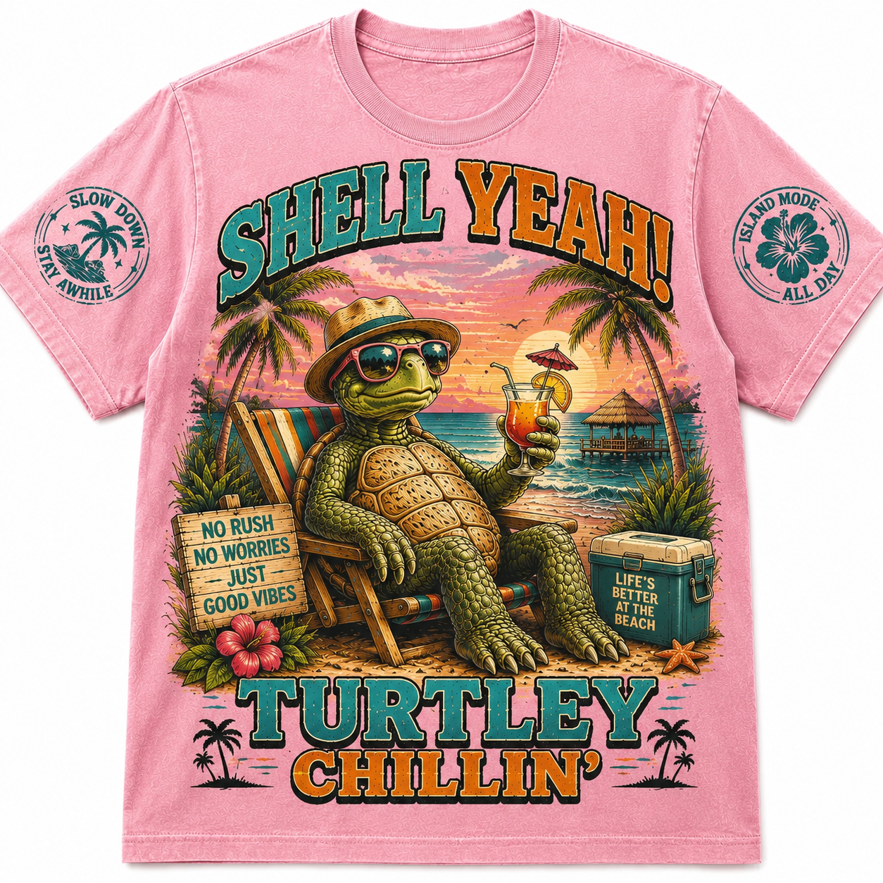 Turtley Chillin' Tee