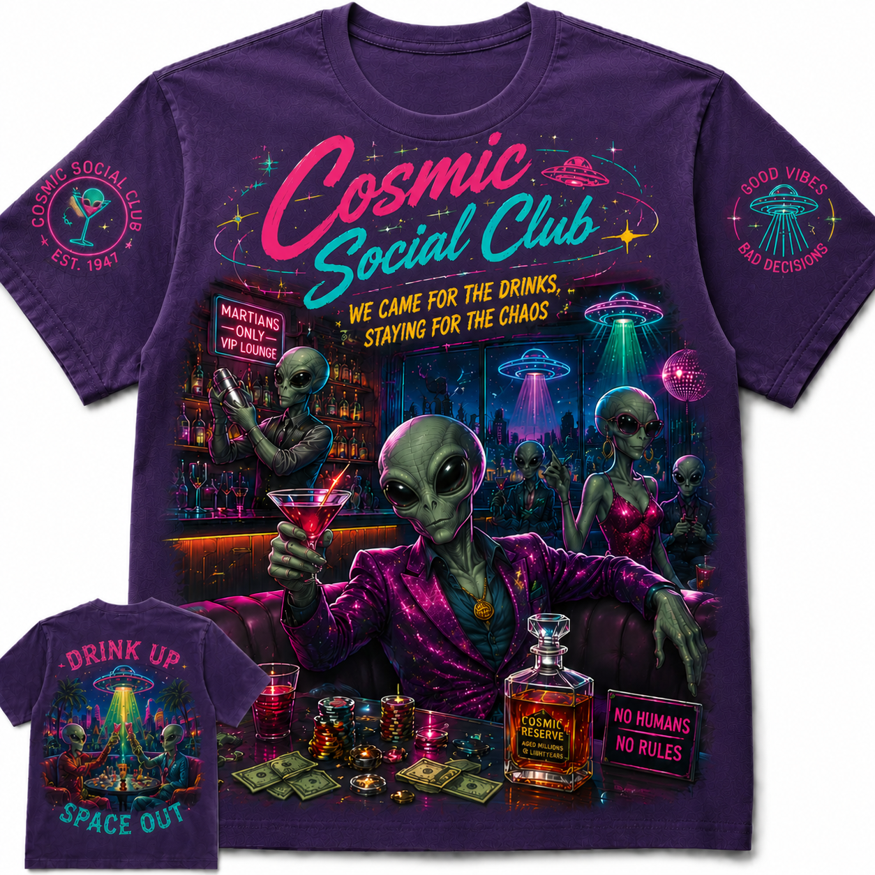 Cosmic Party Tee
