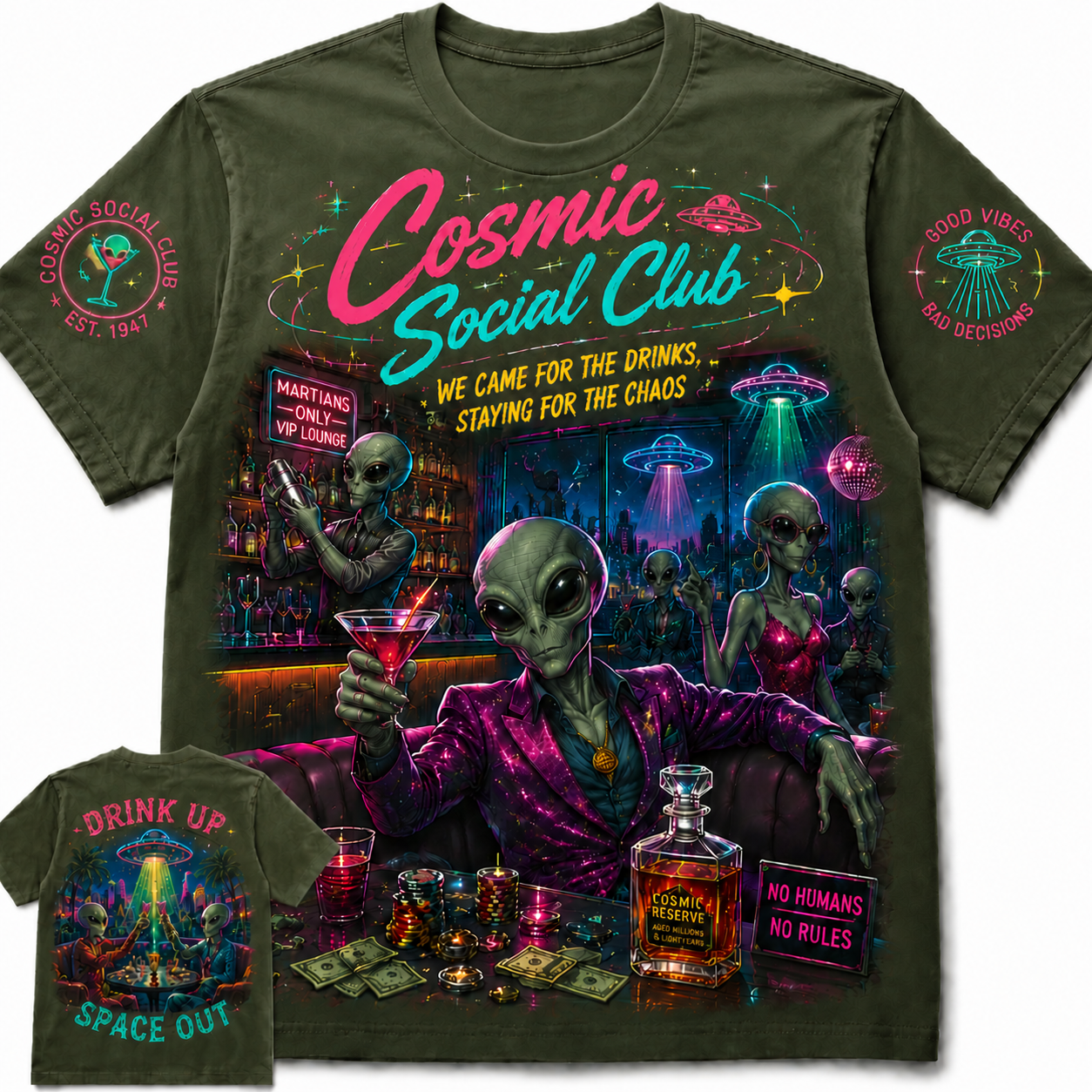 Cosmic Party Tee