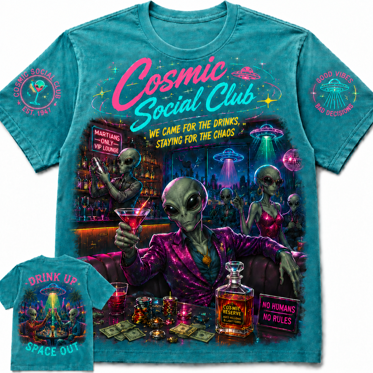 Cosmic Party Tee