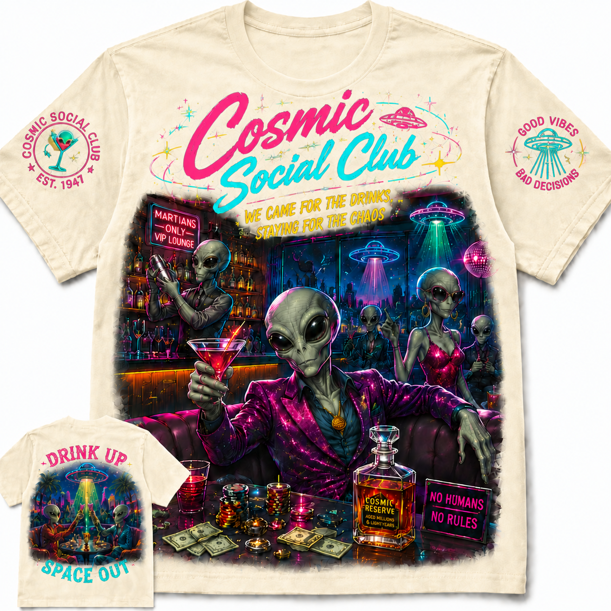 Cosmic Party Tee