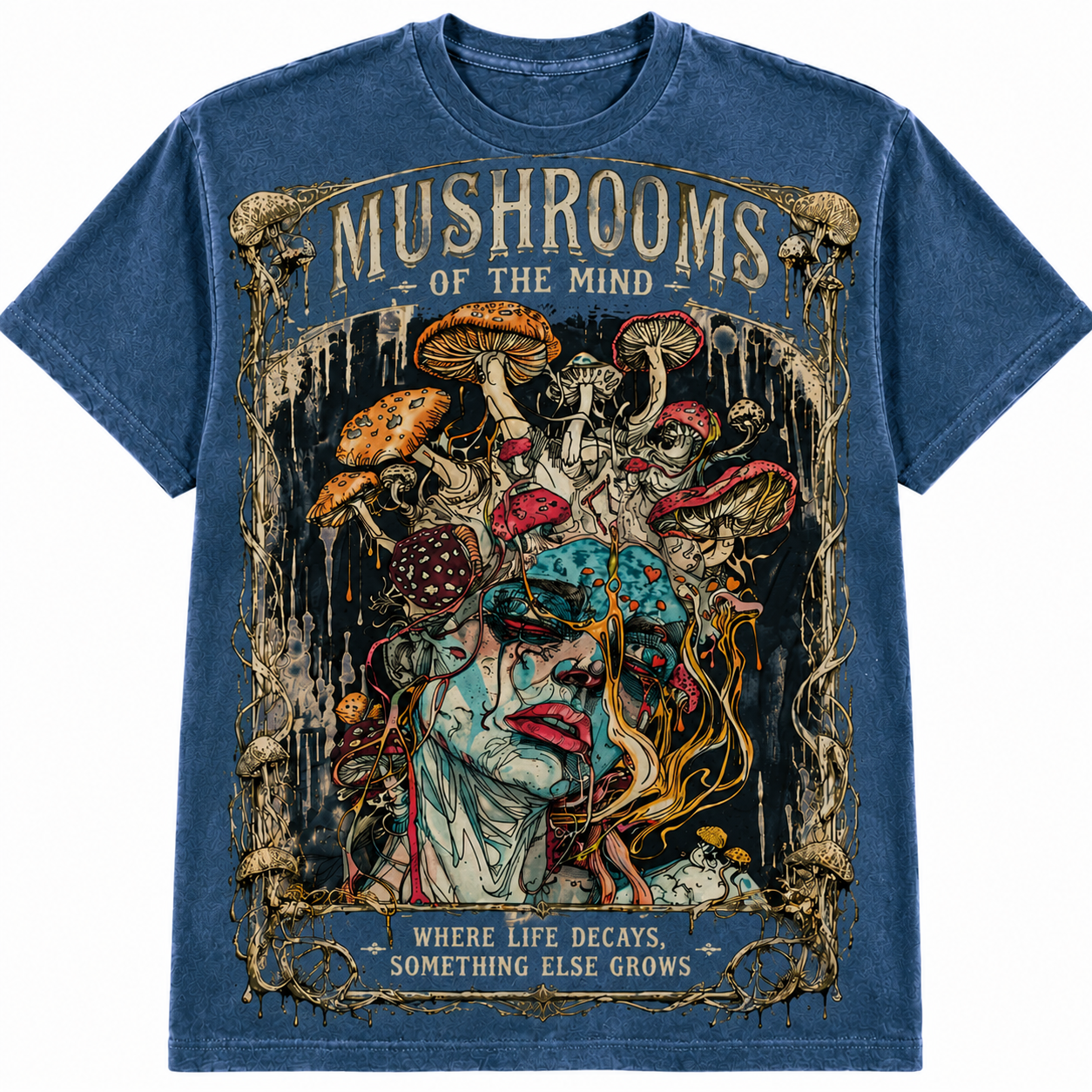 Mushrooms Of The Mind Graphic Tee