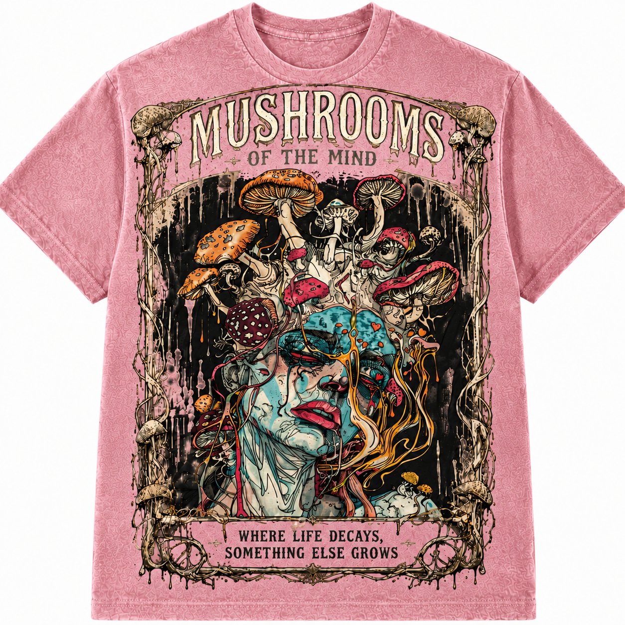 Mushrooms Of The Mind Graphic Tee