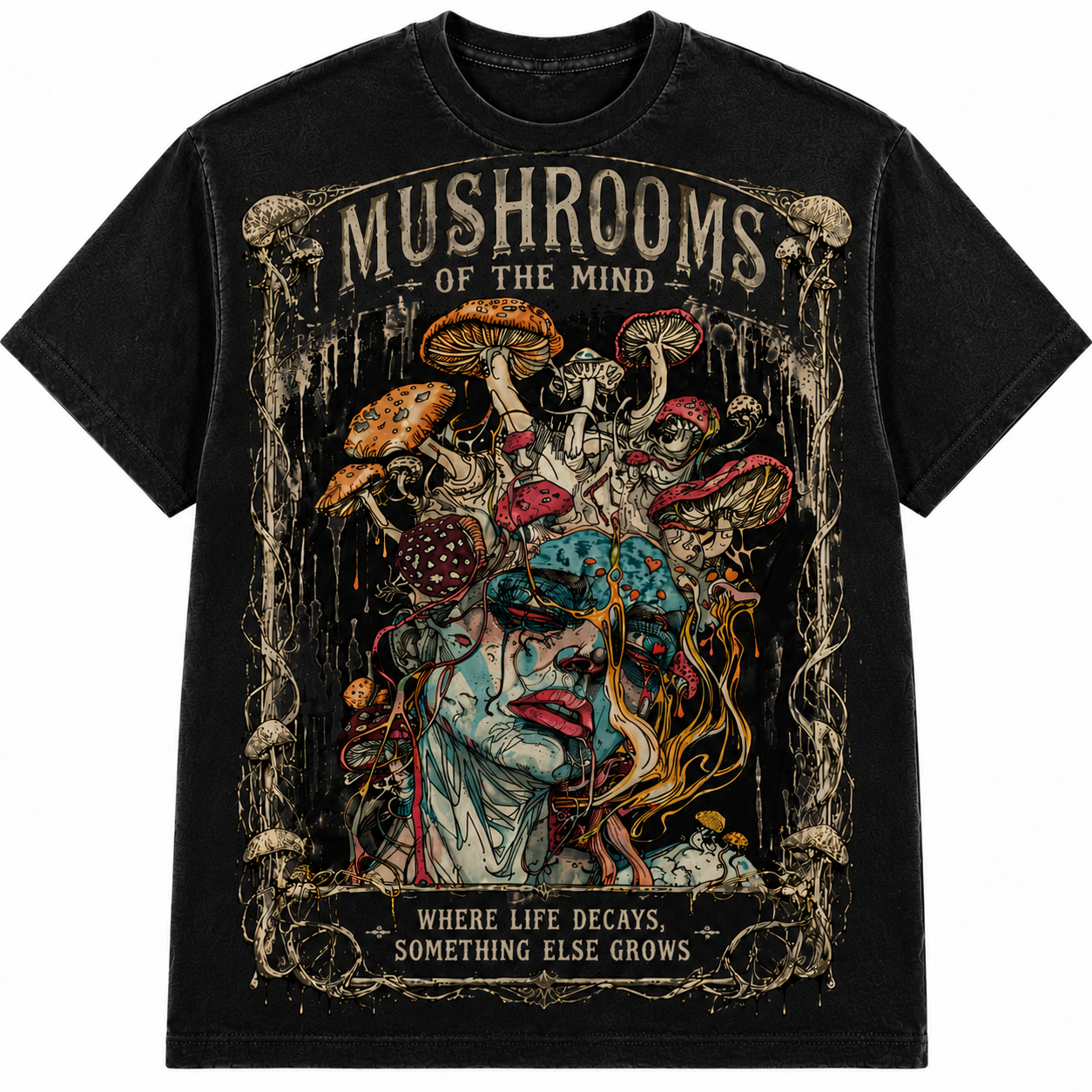 Mushrooms Of The Mind Graphic Tee