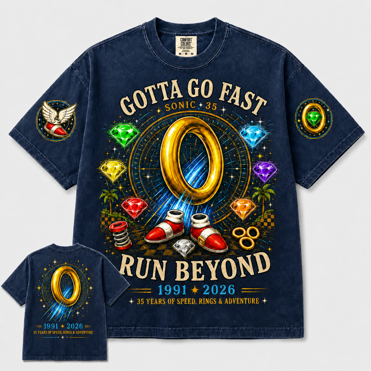 Gotta Go Fast 35th Anniversary Ring T-Shirt