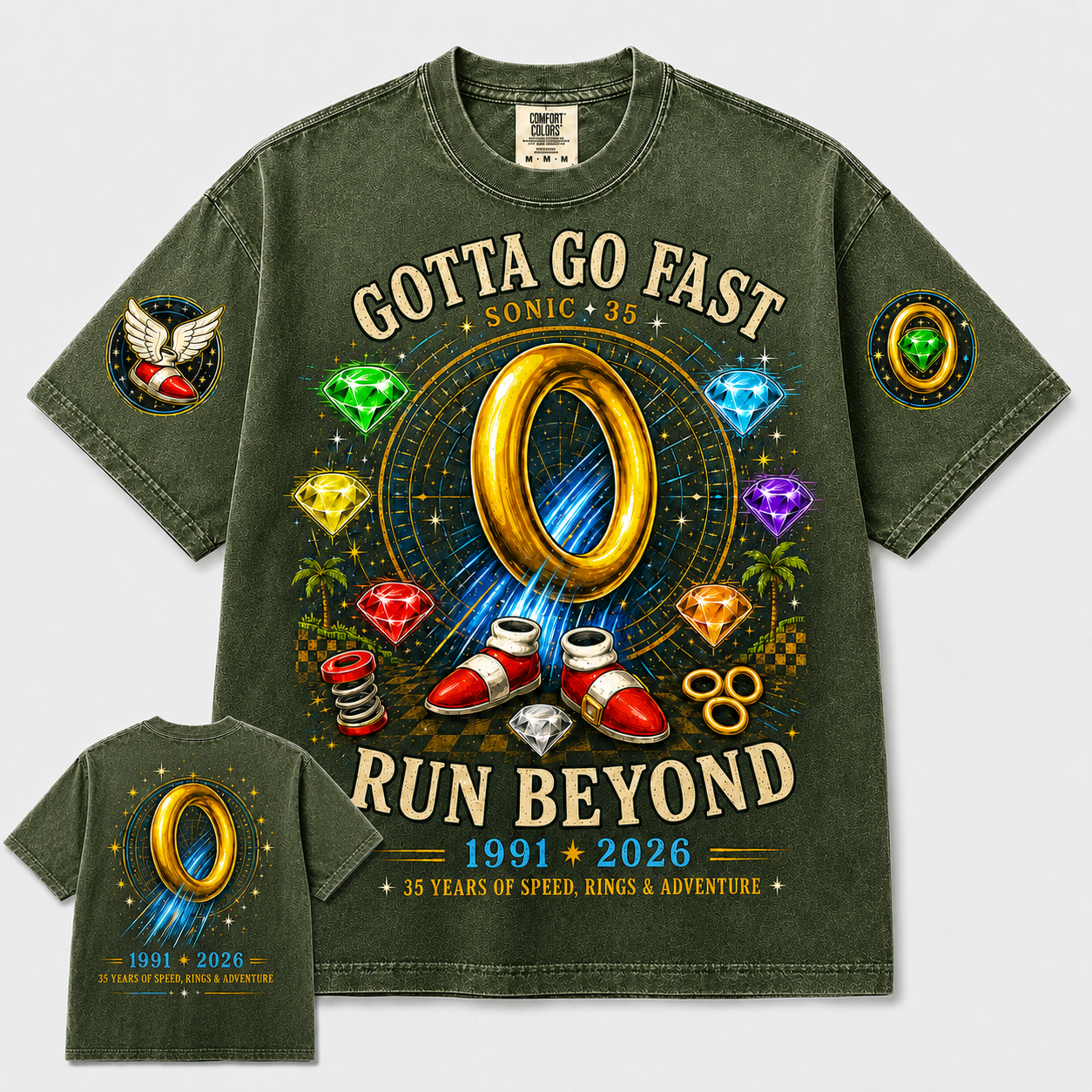 Gotta Go Fast 35th Anniversary Ring T-Shirt