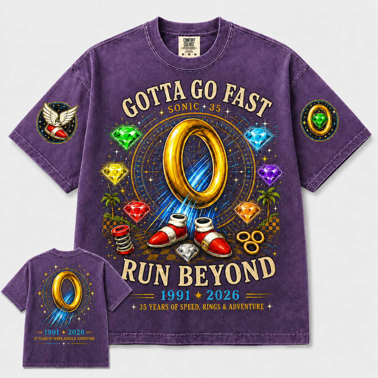 Gotta Go Fast 35th Anniversary Ring T-Shirt