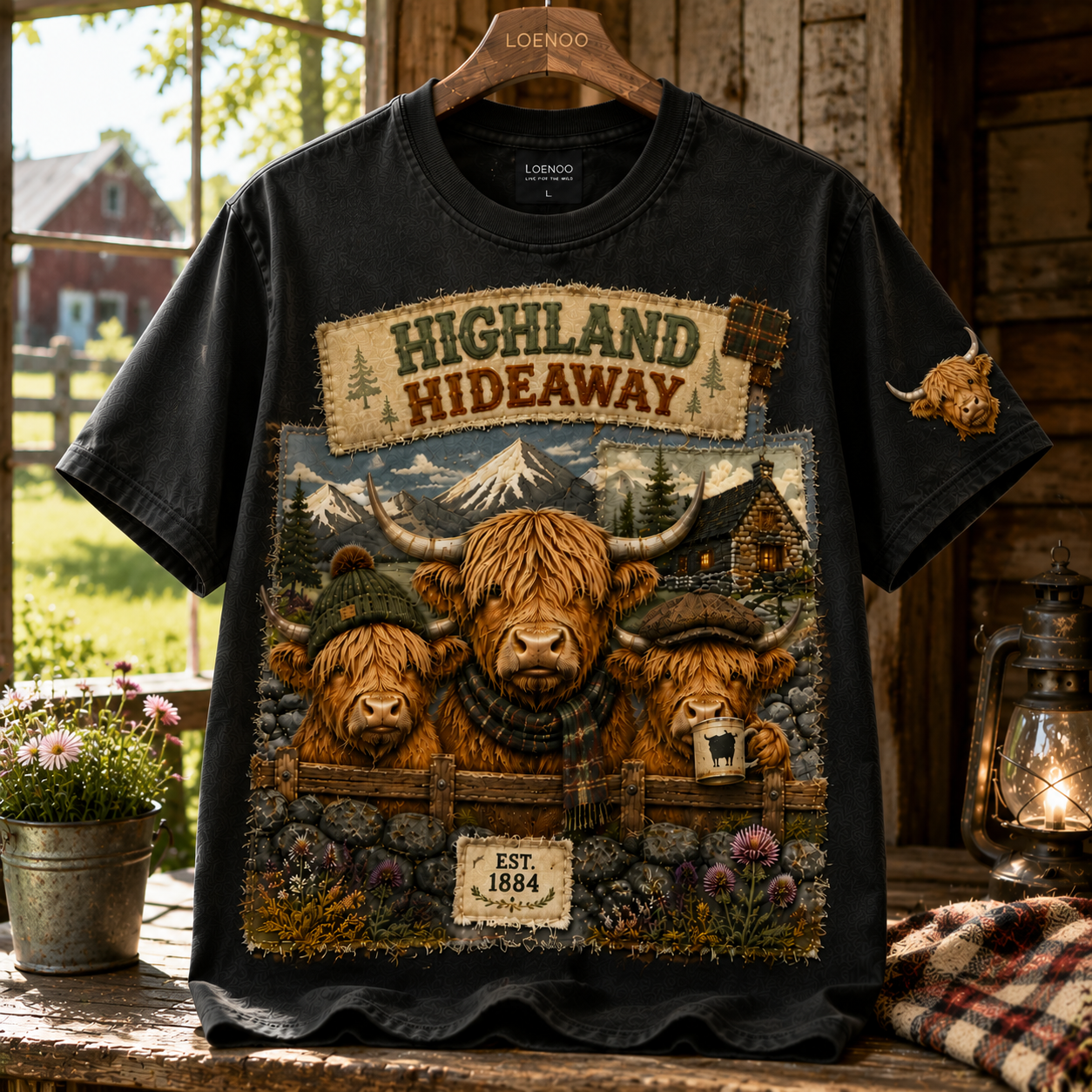 Highland Hideaway Tee