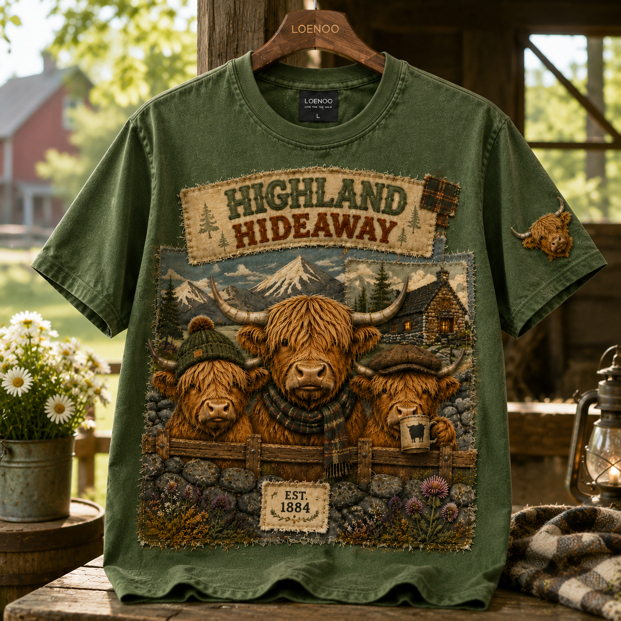 Highland Hideaway Tee