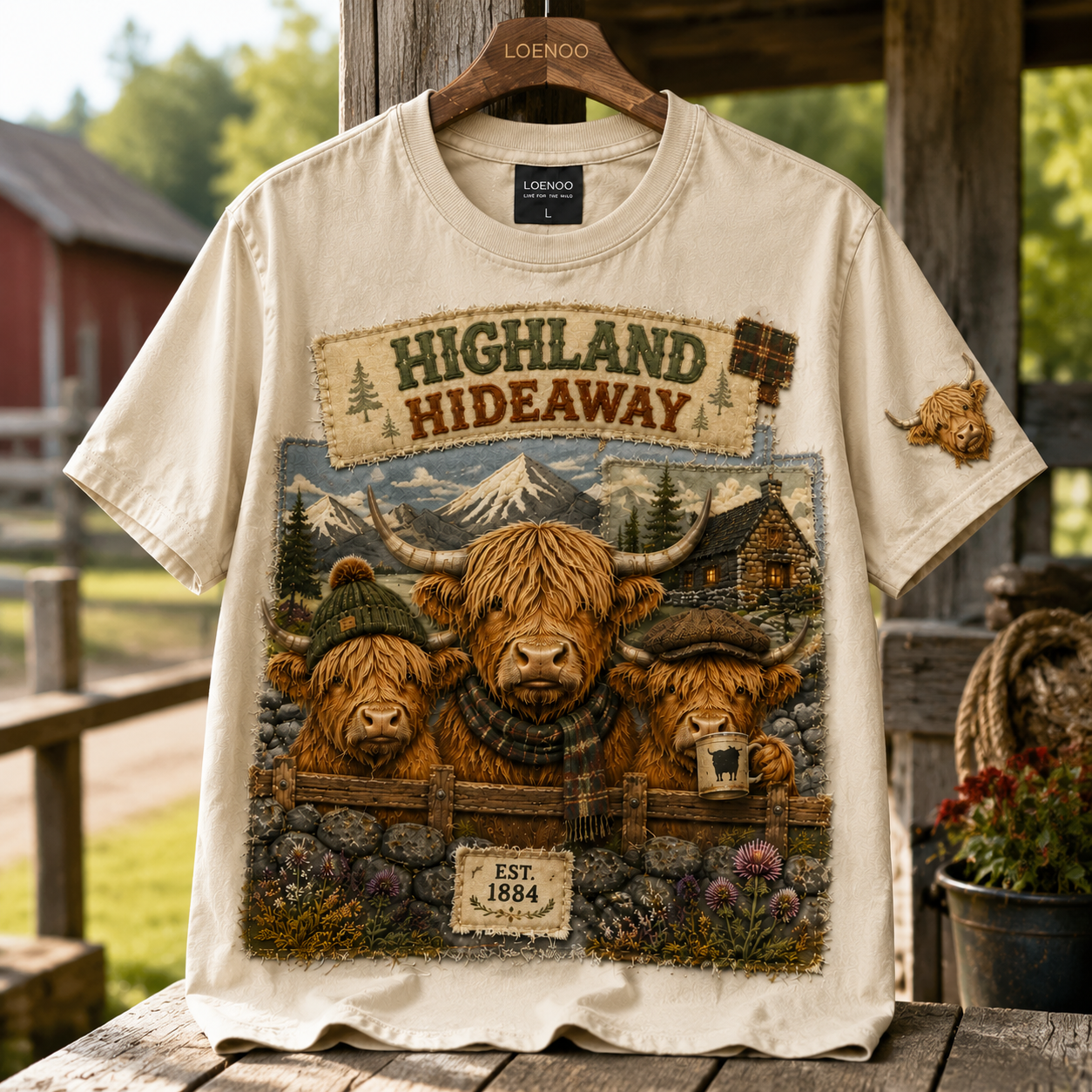 Highland Hideaway Tee
