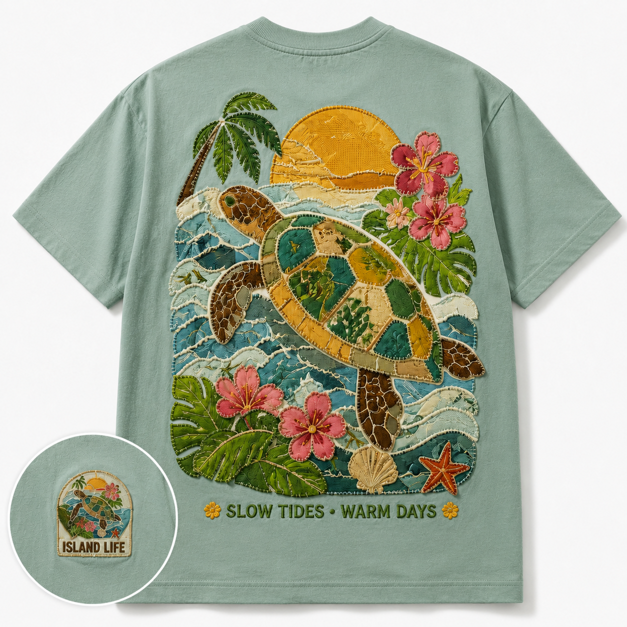 Coastal Turtle Heritage Tee