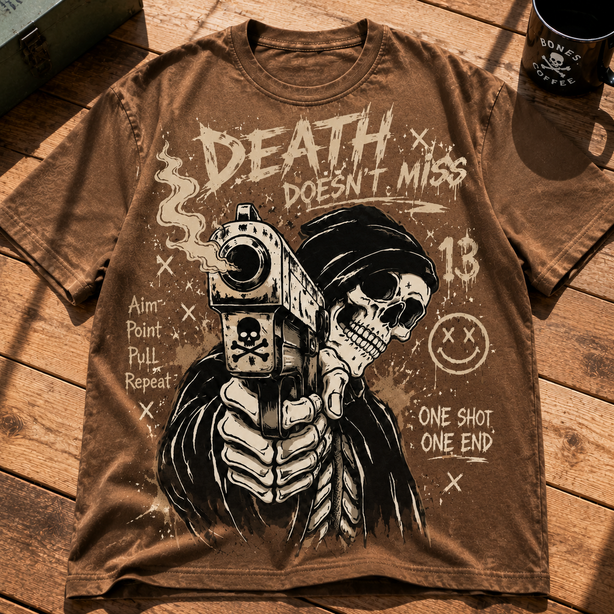 Fearless Skull Streetwear Tee