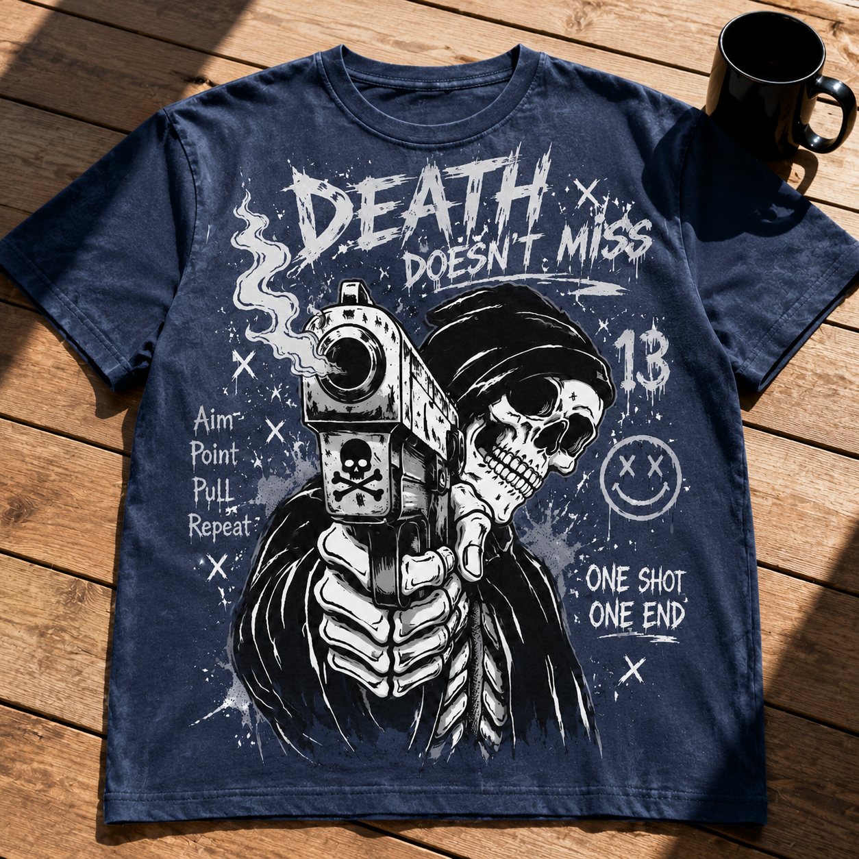 Fearless Skull Streetwear Tee