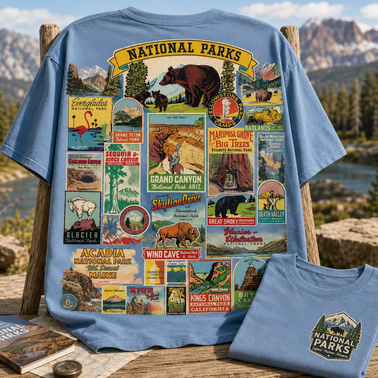 Outdoor Adventure National Park Shirt