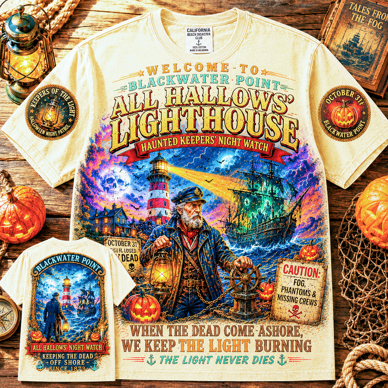 Blackwater Point Haunted Lighthouse T-Shirt