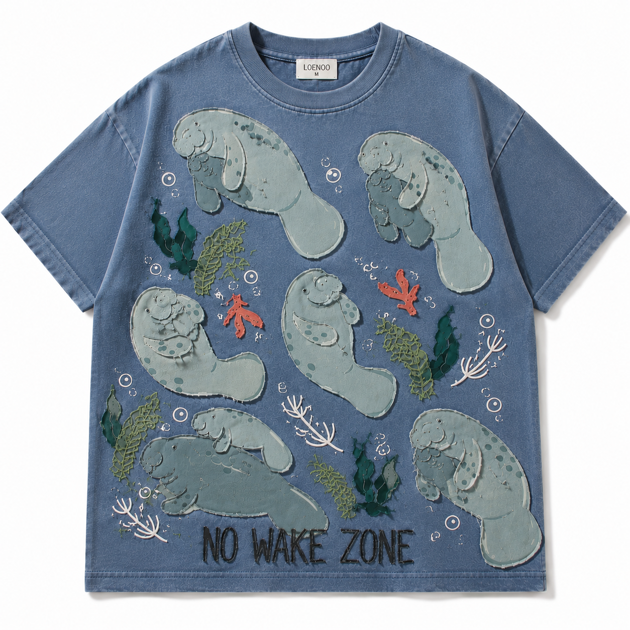 Manatee No Wake Zone T-Shirt