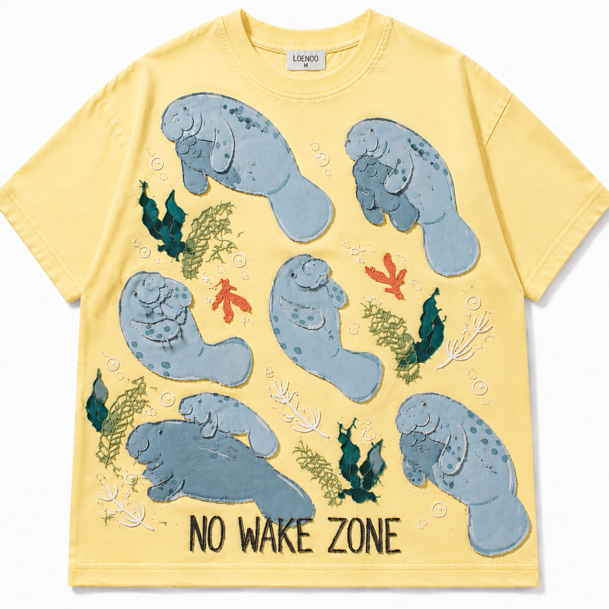Manatee No Wake Zone T-Shirt