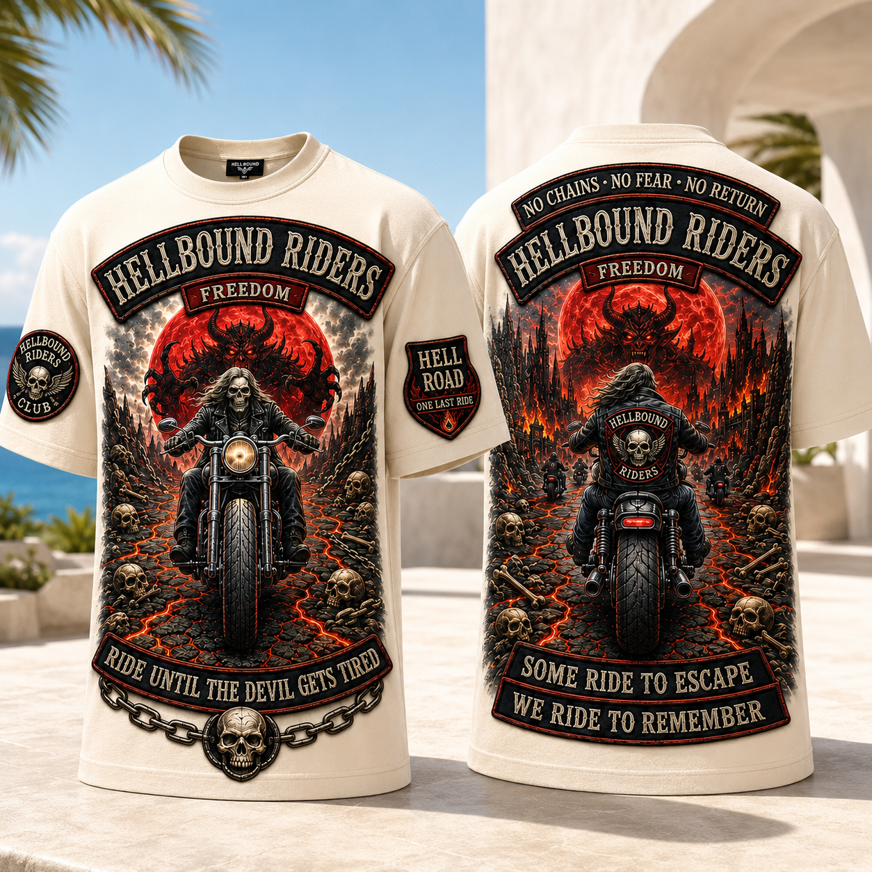 Ride Until the Devil Breaks Tee